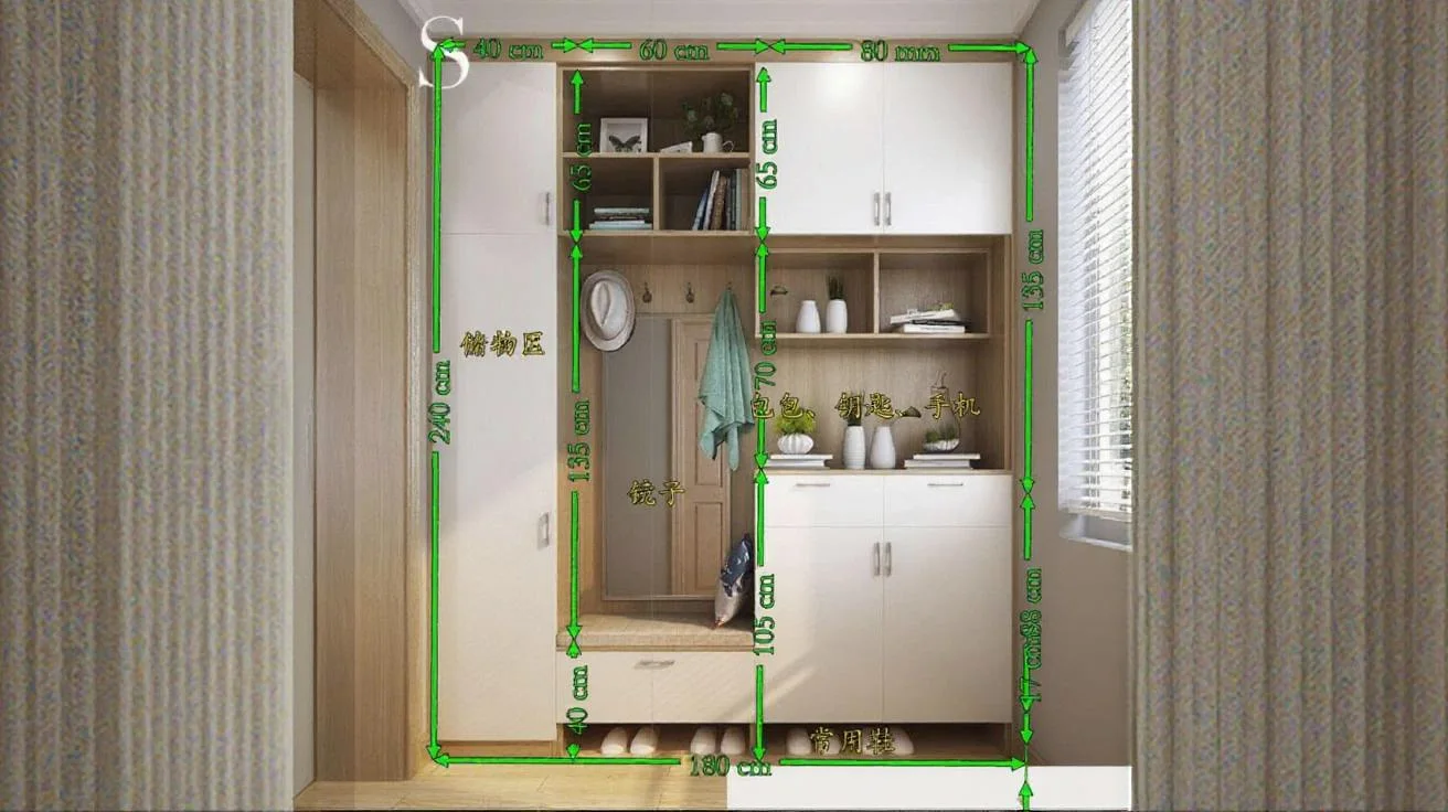 Wardrobe Standard Size in cm | Height, Width & Depth Guide