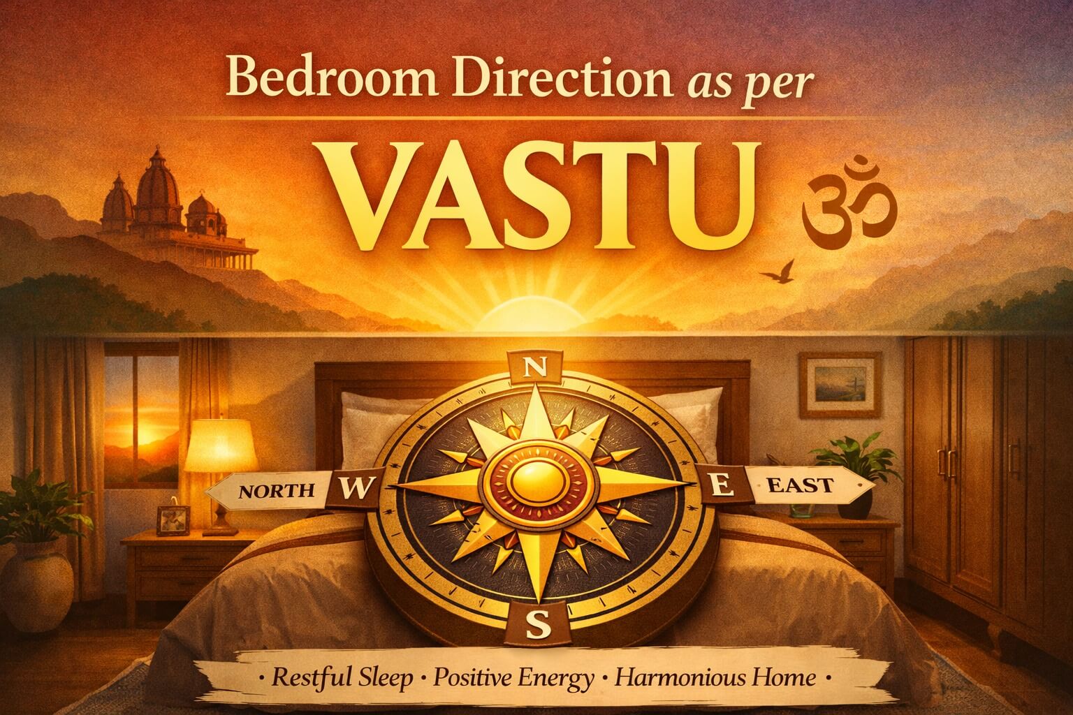 Bedroom Direction as per Vastu: Best Placement for Peaceful Sleep