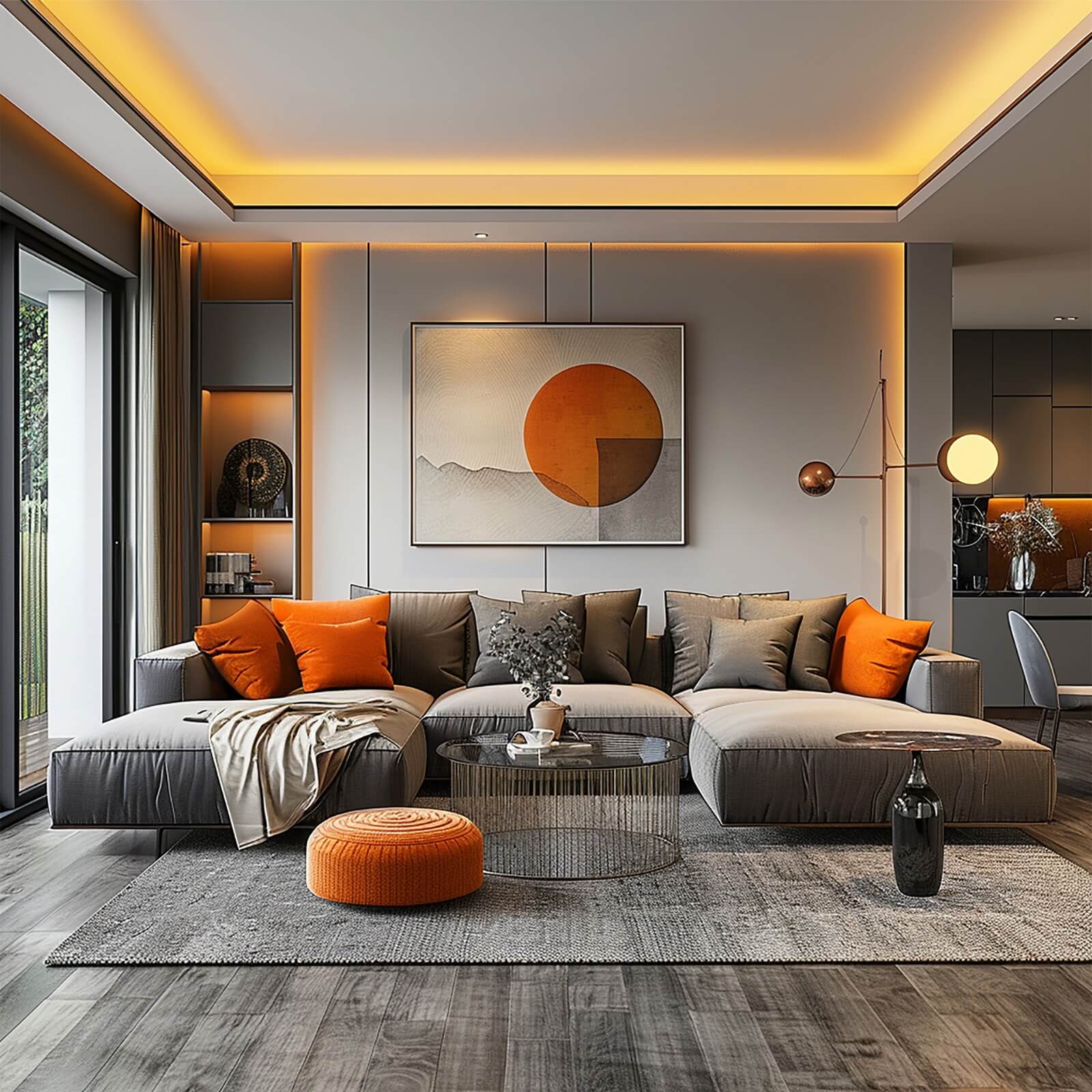 Contemporary Living Room