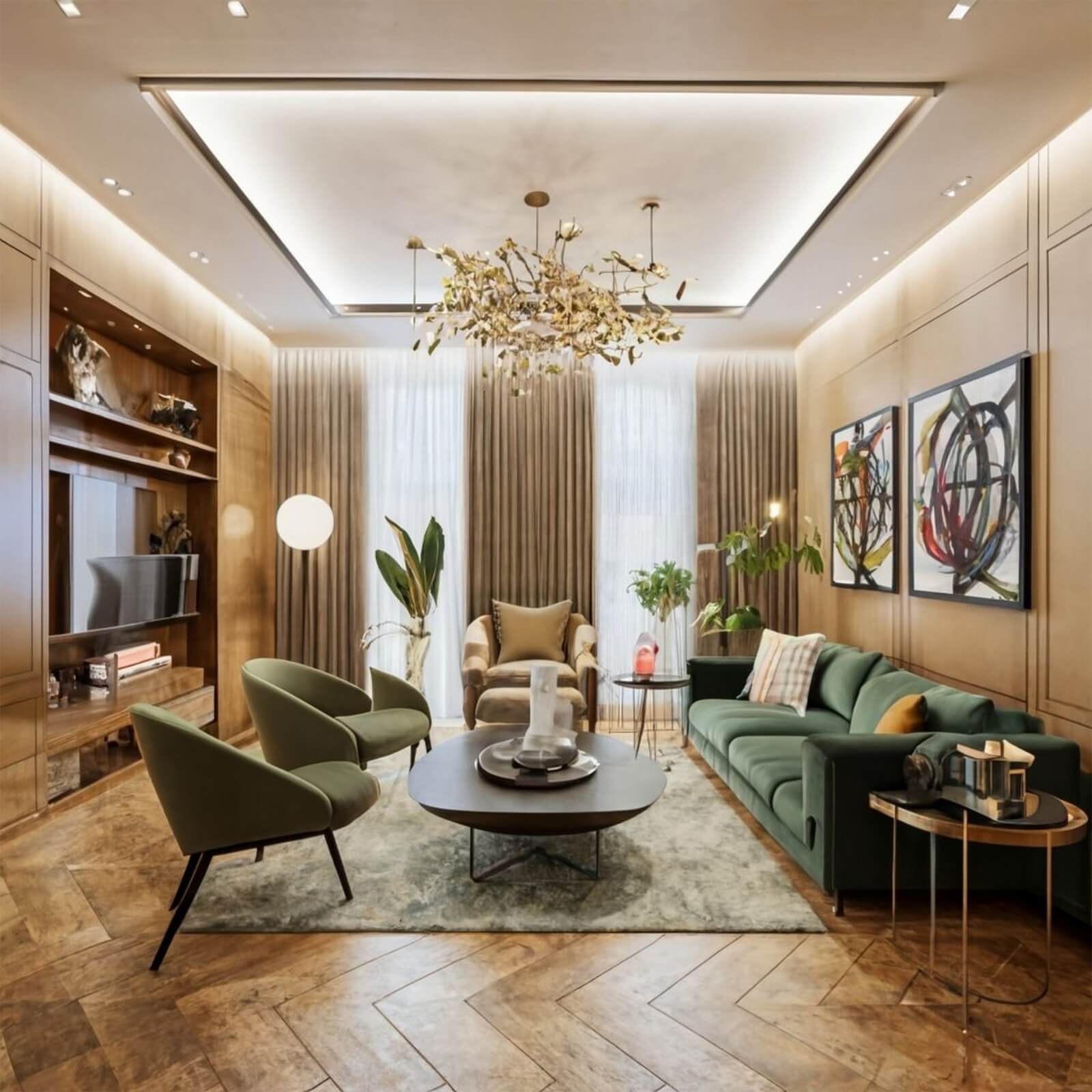 Contemporary Living Room