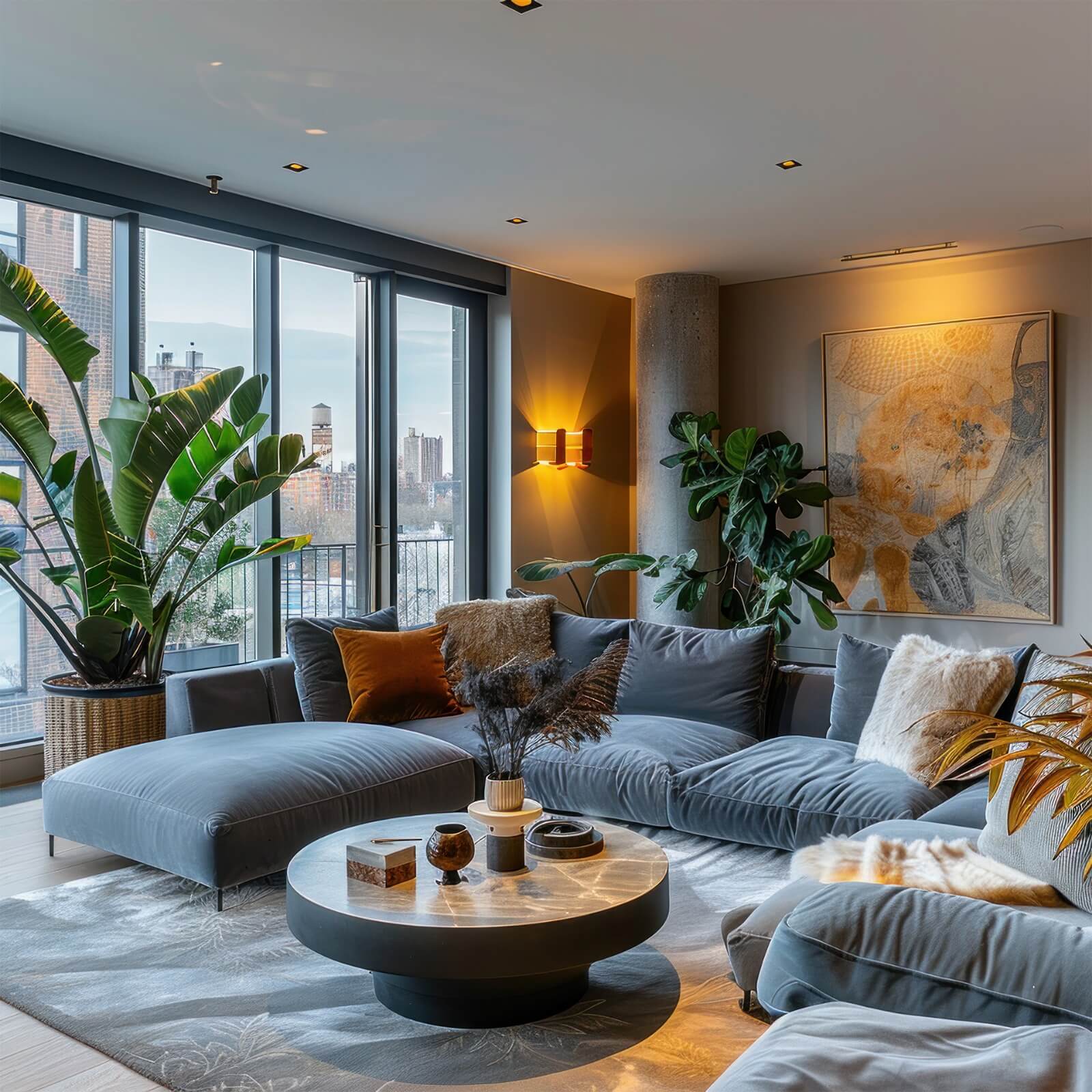 Contemporary Living Room