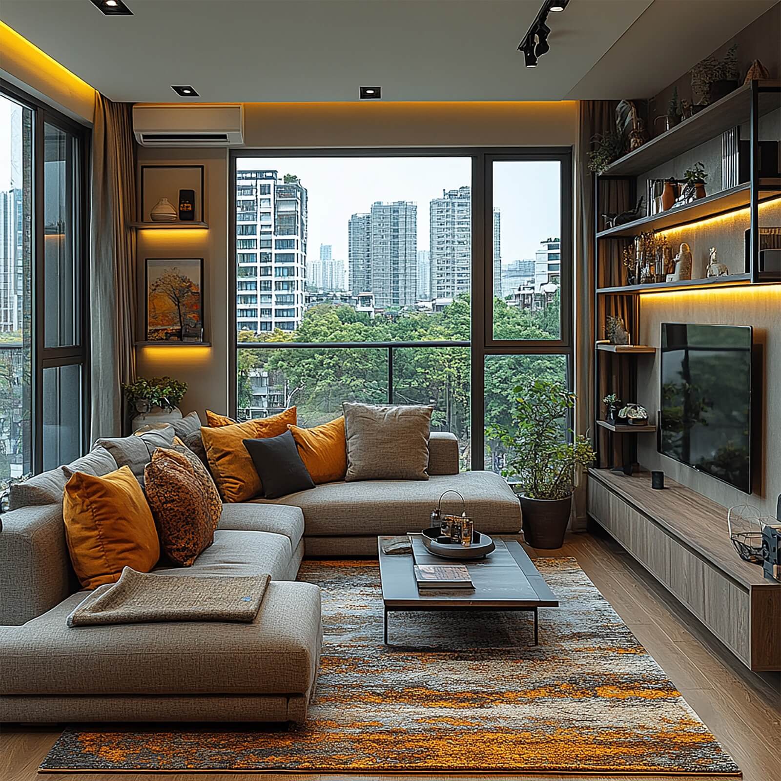 Contemporary Living Room